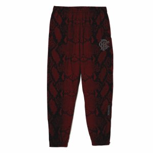 画像: 【20%OFF】BUENA VISTA/TRAINING PANTS PYTHON（BORDEAUX）［トレーニングパンツパイソン-24秋冬］