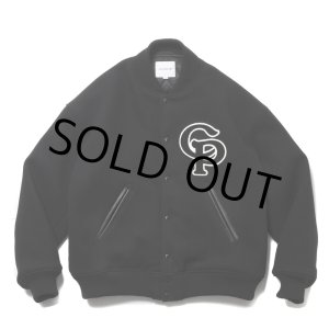 画像: COOTIE PRODUCTIONS/Wool Mossa Stadium Jacket（Black）［スタジアムJKT-24秋冬］