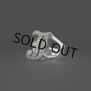 画像: ANTIDOTE BUYERS CLUB/Engraved Initial Ring（Silver）