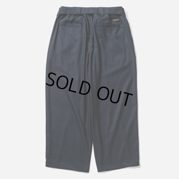 画像2: TIGHTBOOTH/BAGGY SLACKS（Navy）［バギースラックス-24秋冬］ (2)