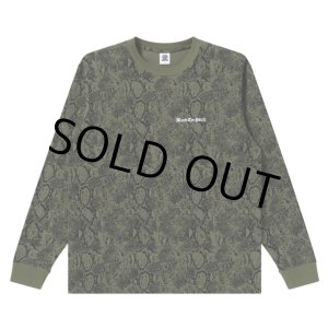 画像: BlackEyePatch/OE LOGO PYTHON L/S TEE（OLIVE）