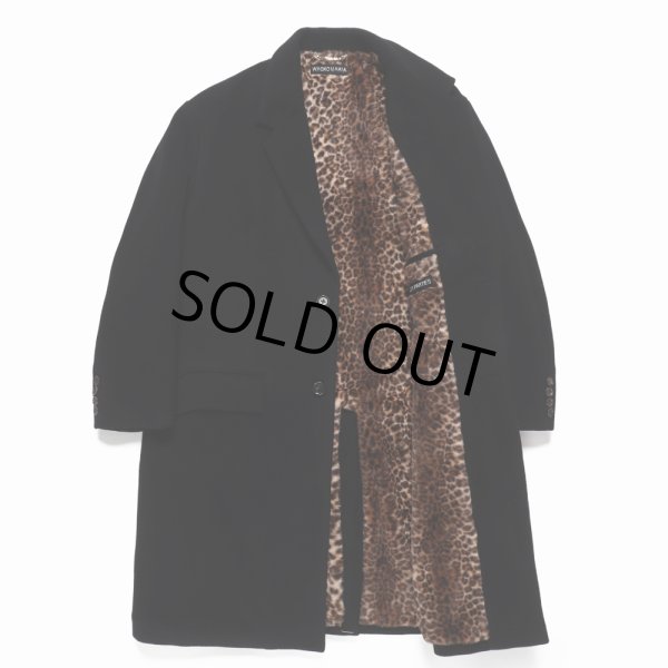 画像2: WACKO MARIA/CHESTERFIELD COAT（BLACK）［チェスターフィールドコート-24秋冬］ (2)