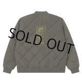 画像: BlackEyePatch/HWC LABEL EMBROIDERED QUILTED JACKET（OLIVE）