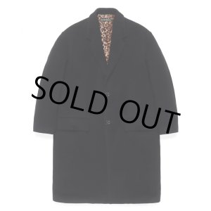 画像: WACKO MARIA/CHESTERFIELD COAT（BLACK）［チェスターフィールドコート-24秋冬］