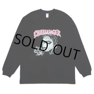 画像: CHALLENGER/L/S PUNK GIRL TEE（BLACK）［プリント長袖T-25春夏］