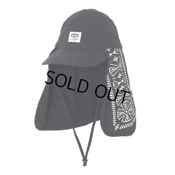 画像1: CHALLENGER/SUNSHADE JET CAP（BLACK）［サンシェードジェットキャップ-25春夏］ (1)