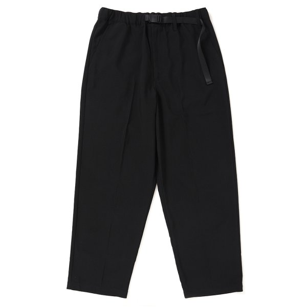 画像1: CHALLENGER/PANAMA PANTS（BLACK）［パナマパンツ-25春夏］ (1)