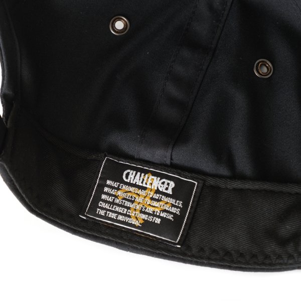 CHALLENGER/RACING CAP（BLACK）［レーシングキャップ-25春夏