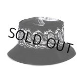画像: CHALLENGER/BANDANA HAT（BLACK）［バンダナハット-25春夏］