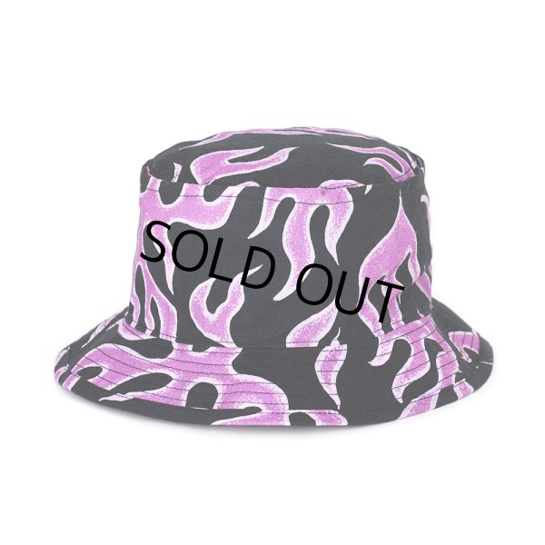 画像1: CHALLENGER/FIRE HAT（PURPLE/BLACK）［ファイヤーハット-25春夏］ (1)