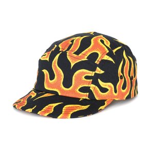 画像: CHALLENGER/FIRE JET CAP（ORANGE/BLACK）［ファイヤージェットキャップ-25春夏］