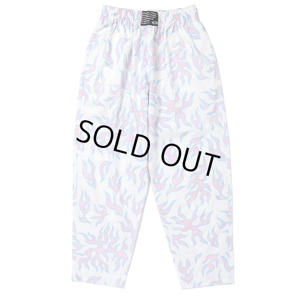 画像1: CHALLENGER/FIRE PANTS（LT PINK/WHITE）［ファイヤーパンツ-25春夏］ (1)