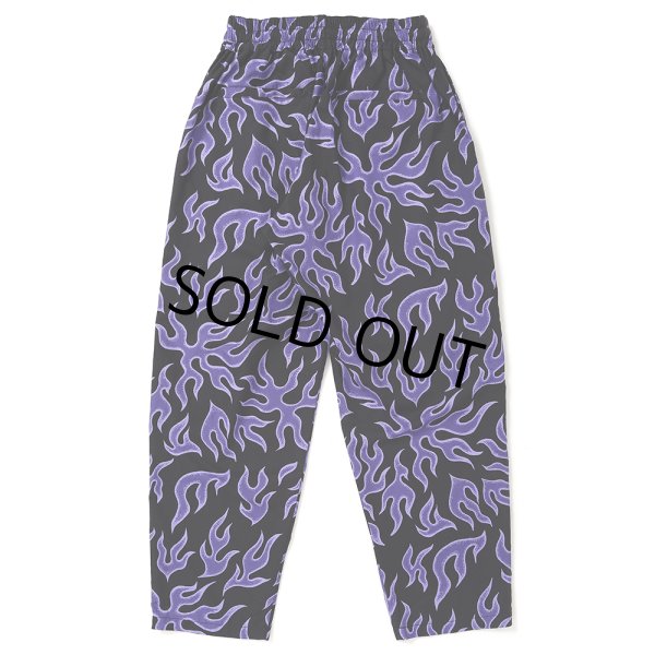 画像2: CHALLENGER/FIRE PANTS（PURPLE/BLACK）［ファイヤーパンツ-25春夏］ (2)