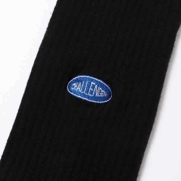 画像3: CHALLENGER/LINE SOCKS（BLACK）［ラインソックス-25春夏］ (3)