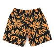 画像2: CHALLENGER/FIRE SHORTS（ORANGE/BLACK）［ファイヤーショーツ-25春夏］ (2)