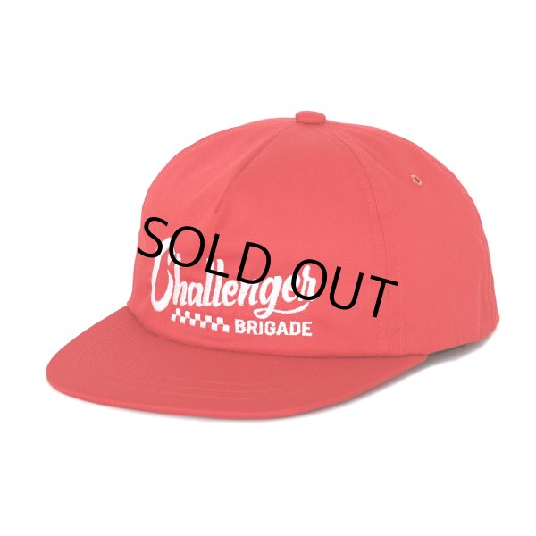 画像1: CHALLENGER/RACING CAP（RED）［レーシングキャップ-25春夏］ (1)