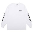 画像2: CHALLENGER/L/S CHECKER TEE（WHITE）［プリント長袖T-25春夏］ (2)