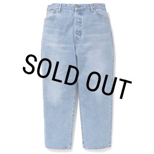 画像: CHALLENGER/DENIM PANTS（WASHED INDIGO）［デニムパンツ-25春夏］