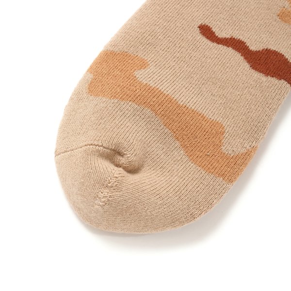 画像3: CHALLENGER/CAMO SOCKS（BEIGE CAMO）［カモソックス-25春夏］ (3)