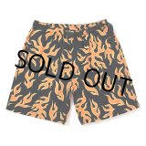 画像: CHALLENGER/FIRE SHORTS（ORANGE/BLACK）［ファイヤーショーツ-25春夏］