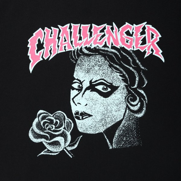 画像3: CHALLENGER/L/S PUNK GIRL TEE（BLACK）［プリント長袖T-25春夏］ (3)