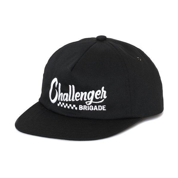 画像1: CHALLENGER/RACING CAP（BLACK）［レーシングキャップ-25春夏］ (1)