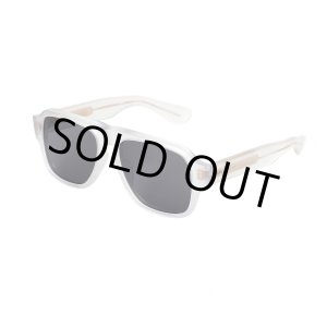 画像: CHALLENGER/Lunetta BADA SUNGLASSES（WHITE/BLACK LENS）［サングラス-25春夏］