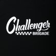 画像4: CHALLENGER/L/S CHECKER TEE（BLACK）［プリント長袖T-25春夏］ (4)