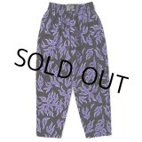 画像: CHALLENGER/FIRE PANTS（PURPLE/BLACK）［ファイヤーパンツ-25春夏］
