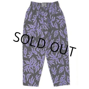 画像: CHALLENGER/FIRE PANTS（PURPLE/BLACK）［ファイヤーパンツ-25春夏］