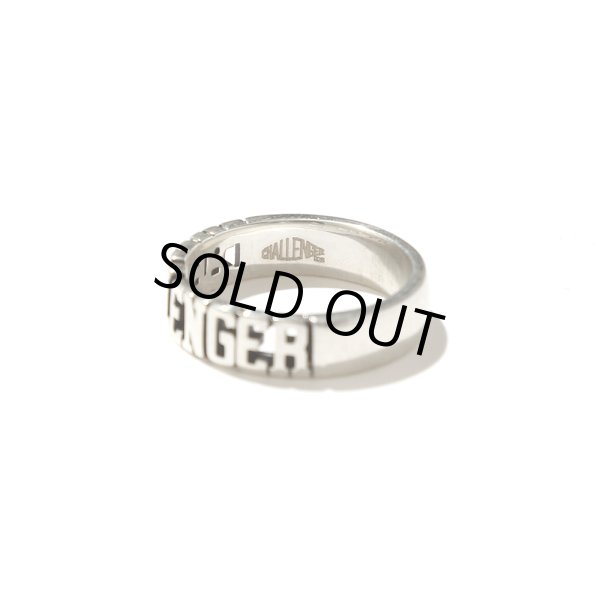 画像2: CHALLENGER/LOGO RING（SILVER）［ロゴリング-25春夏］ (2)