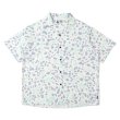 画像1: CHALLENGER/S/S STONE SHIRT（WHITE）［ストーンシャツ-25春夏］ (1)