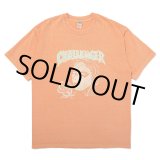 画像: CHALLENGER/PUNK GIRL TEE（LT ORANGE）［ピグメント染めプリントT-25春夏］