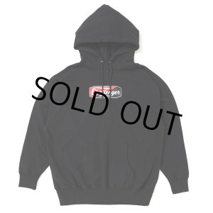画像: CHALLENGER/TWO TONE LOGO HOODIE（BLACK）［プルオーバーパーカー-25春夏］