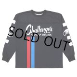 画像: CHALLENGER/L/S RACING TEE（BLACK）［レーシング長袖T-25春夏］