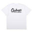 画像1: CHALLENGER/CHECKER LOGO TEE（WHITE）［プリントT-25春夏］ (1)