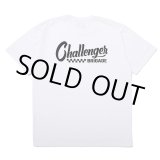 画像: CHALLENGER/CHECKER LOGO TEE（WHITE）［プリントT-25春夏］