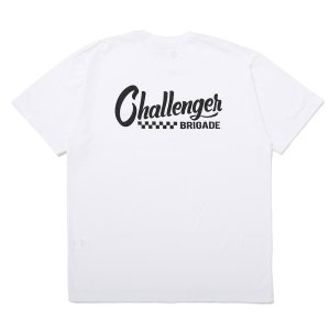 画像: CHALLENGER/CHECKER LOGO TEE（WHITE）［プリントT-25春夏］