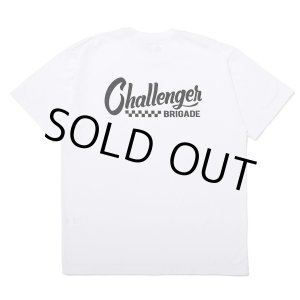 画像: CHALLENGER/CHECKER LOGO TEE（WHITE）［プリントT-25春夏］
