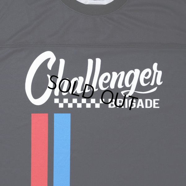 画像4: CHALLENGER/L/S RACING TEE（BLACK）［レーシング長袖T-25春夏］ (4)