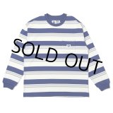 画像: CHALLENGER/L/S BORDER TEE（BLUE/WHITE）［ボーダー長袖T-25春夏］