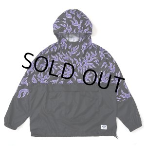 画像: CHALLENGER/PACKABLE FIRE ANORAK（PURPLE/BLACK）［パッカブルファイヤーアノラック-25春夏］