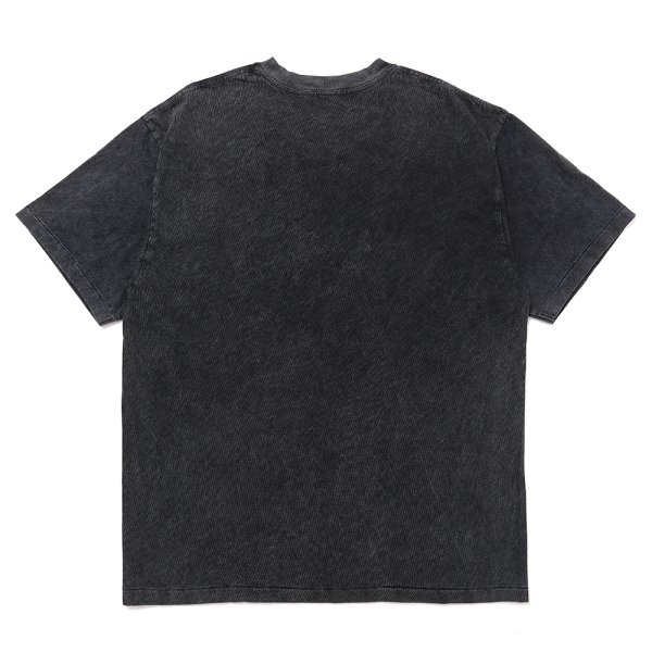 画像2: CHALLENGER/PUNK GIRL TEE（PEPPER BLACK）［ピグメント染めプリントT-25春夏］ (2)