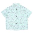 画像1: CHALLENGER/S/S SPLATTER SHIRT（MINT）［スプラッターシャツ-25春夏］ (1)