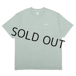 画像: CHALLENGER/PIGMENT LOGO TEE（MINT）［ピグメント染め刺繍T-25春夏］