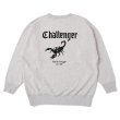 画像1: CHALLENGER/SCORPION C/N SWEAT（GRAY）［クルーネックスウェット-25春夏］ (1)