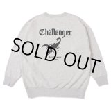 画像: CHALLENGER/SCORPION C/N SWEAT（GRAY）［クルーネックスウェット-25春夏］