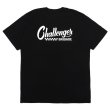 画像1: CHALLENGER/CHECKER LOGO TEE（BLACK）［プリントT-25春夏］ (1)