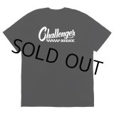 画像: CHALLENGER/CHECKER LOGO TEE（BLACK）［プリントT-25春夏］