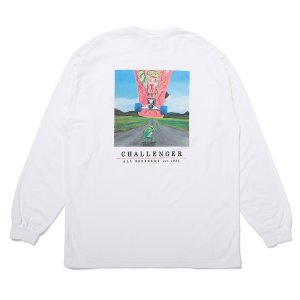 画像: CHALLENGER/L/S FROG TEE（WHITE）［プリント長袖T-25春夏］